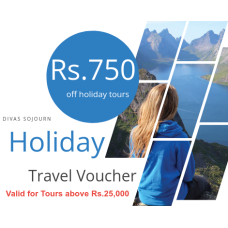 Travel Voucher Rs. 750 Off Travel Voucher Rs. 750 Off